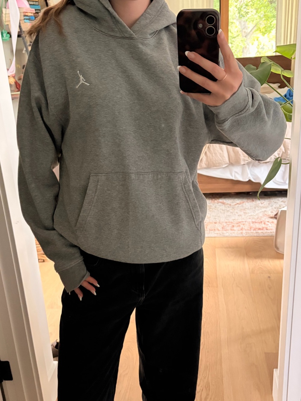Grey Jordan Hoodie